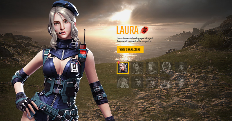 Free Fire - New Character- Laura