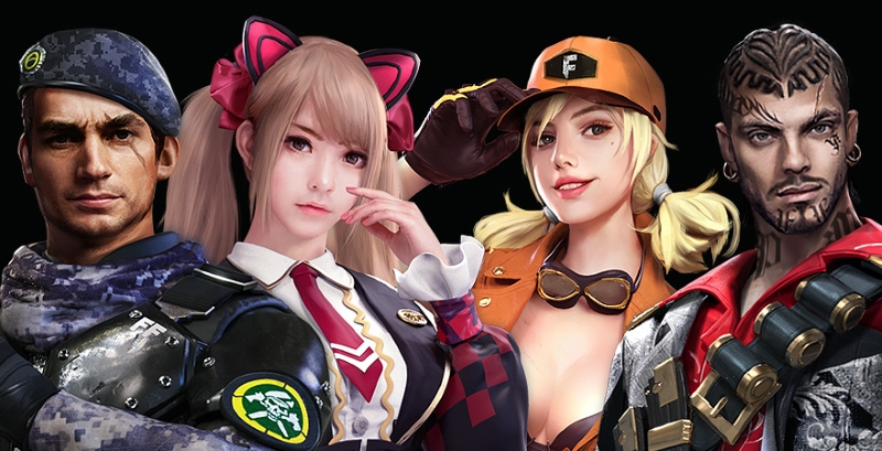 Free Fire - Login on 08/24 to get 1 FREE character！